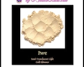 Pure - Mineral Eye Shadow 10g jar - Semi-Translucent Light Gold Shimmer