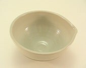 Olive Speckle Smudge Bowl