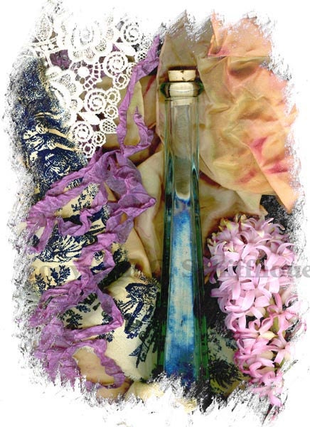 Scanography Digital Art, Computer Enhanced Giclee Print, soft colors