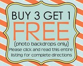 Buy 3 Get 1 FREE - Photography Backdrops - please READ LISTING for rules & directions- pay only for shipping