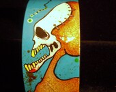 Earth Worm Of Death ZombieHead Bracelet