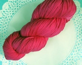 Raspberry Rhapsody Hand-Dyed Sock Yarn