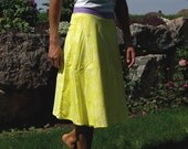 Olive- wrap skirt, size M/L