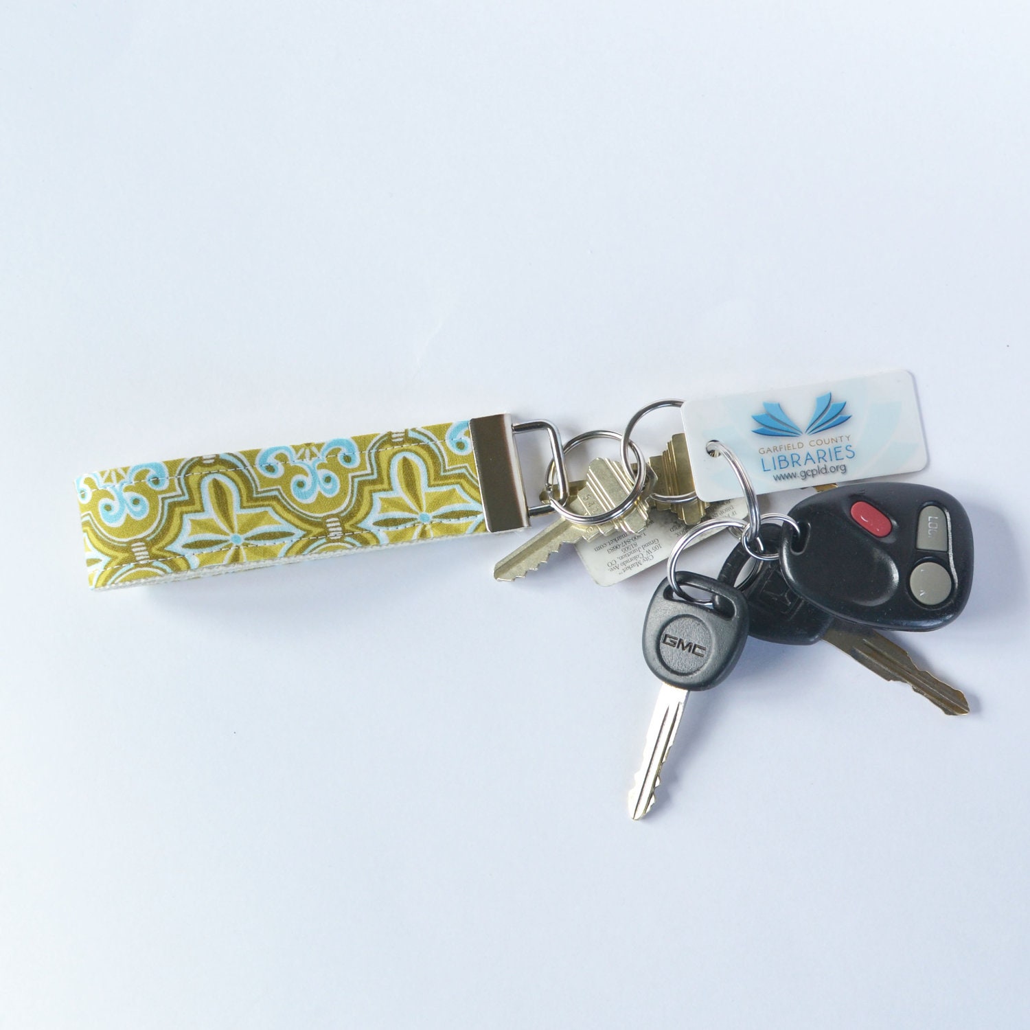 Key Chain Central Park Fabric Key Fob - ablemabel