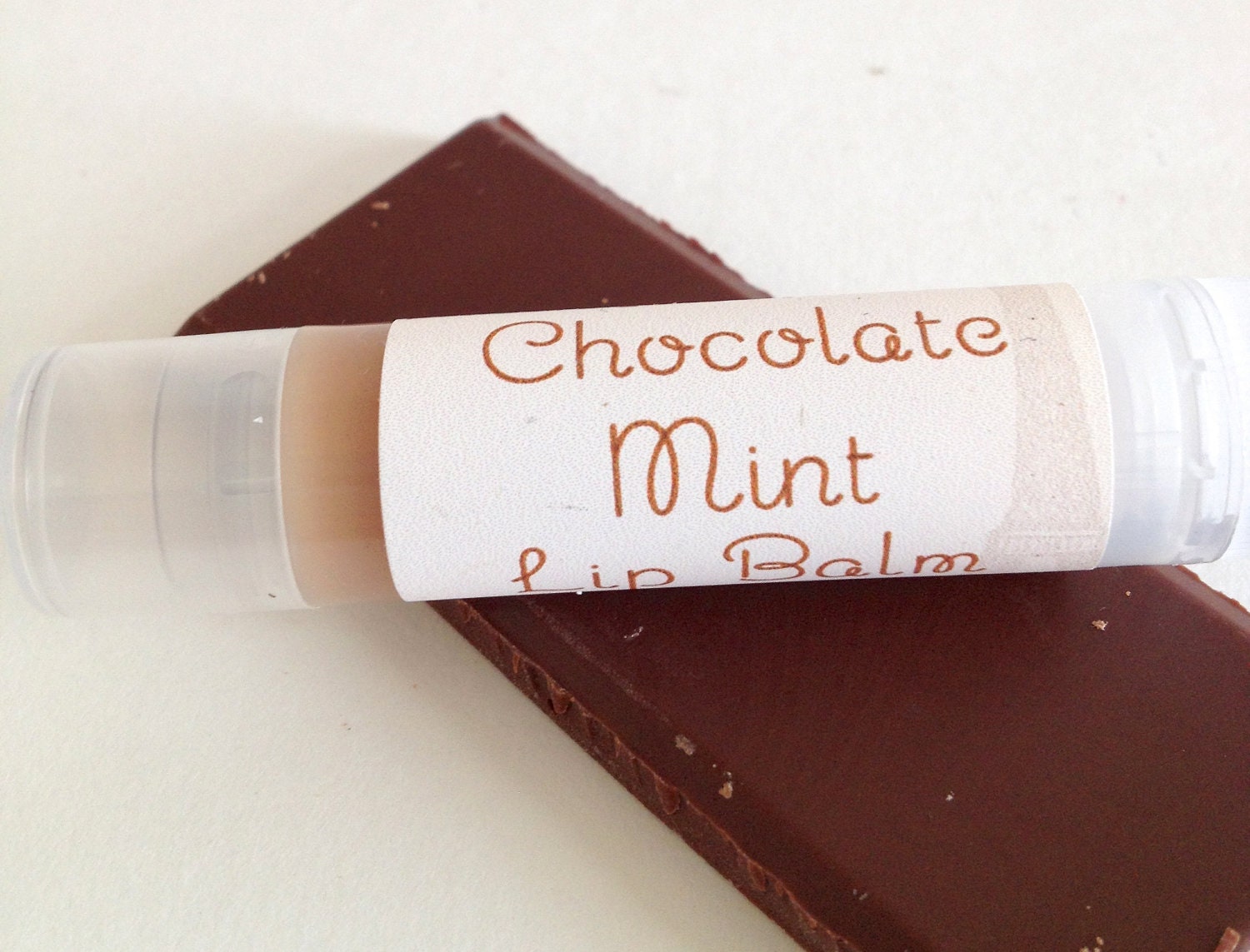 Lip Balm Chocolate Mint, Tube, Natural