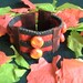 Pumpkin Patch Upcycle Recycled Boho Cuff Bracelet Handmade Gifts for Her Ooak Mother Sister Birthday