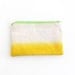 Bright yellow dyed Pouch