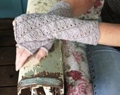 New PDF knitting pattern "Cloudland" fingerless gloves