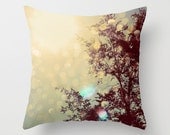 Pillow Cover, Photo Pillow, Golden Sky, Sunshine, Tree, Home Decor,  Living Room, Bedroom, 16x16, 18x18, 20x20