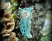 Porcelain Owl Ornament