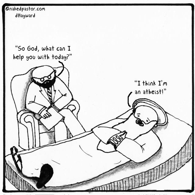God as Atheist PRINT