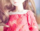 Coral Lace Sweater for MSD Unoa MNF size