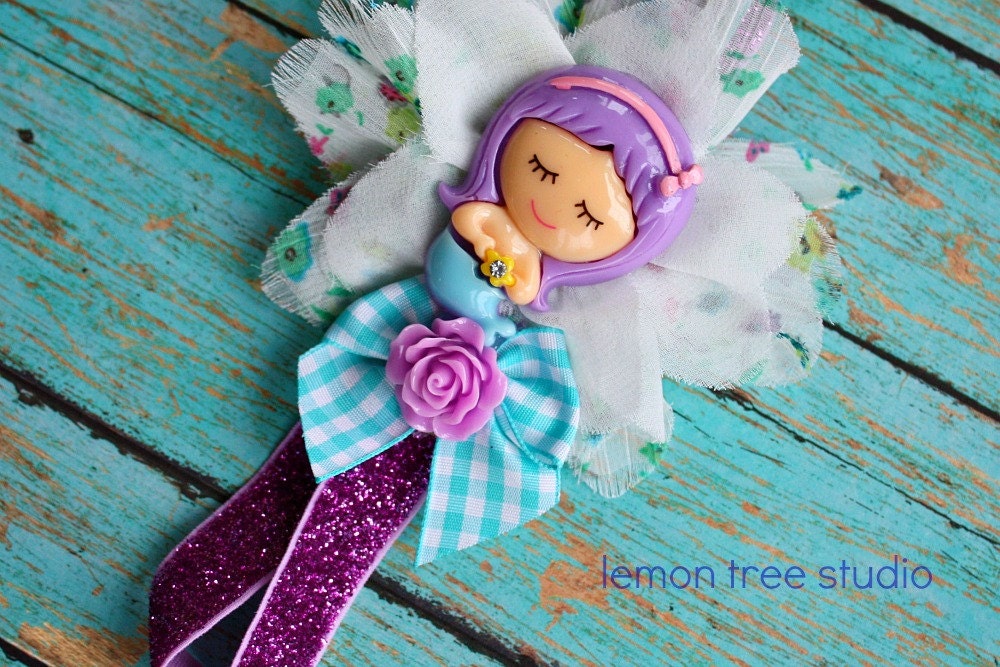 LAST ONE -- Sea Beauty -- Mermaid Headband -- Fanciful & Fabulous Collection