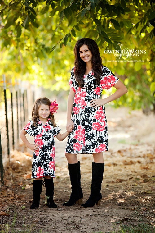 Mothers Day SALE Mini MOMI...Made to match MOM dress..Momi boutique