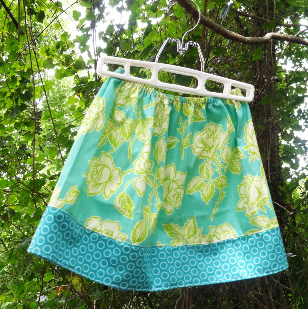 Teal Garden Buy 2 girls skirts get 1 Free Size 12m to 8 years - Amievoltaire