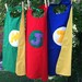 Superhero Cape: 100 percent cotton, lined, personalized and customizable