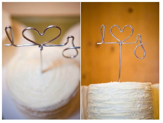 Cake Topper Personalized Wire Decoration Sale Price