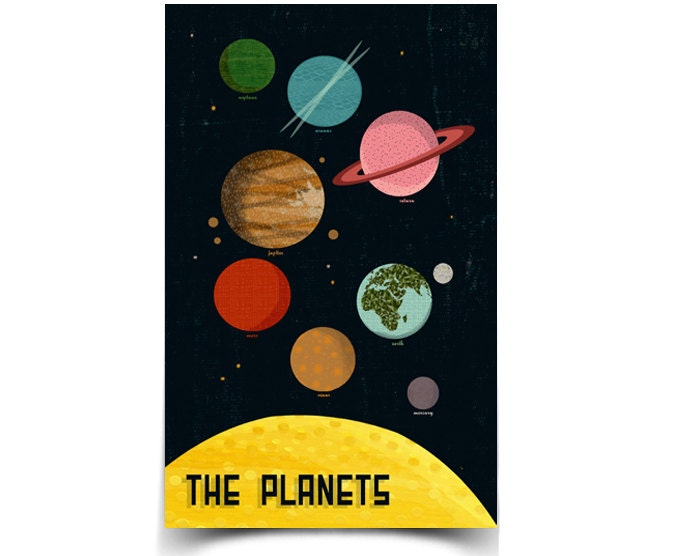 The Planets - 11x17 Poster