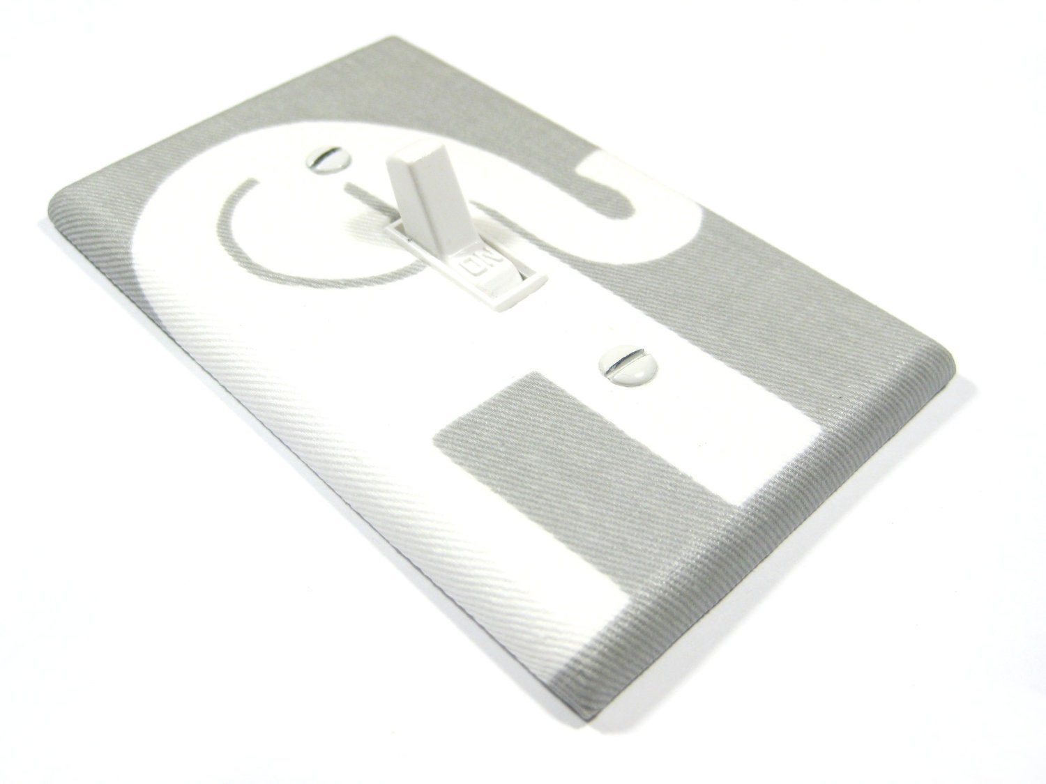 Gray Elephant Nursery Decor Light Switch Cover Switchplate Switch Plate Premier Prints Ele Decoration titanium home decor