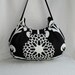 Pleated Bag - Fun Floret / Licorice