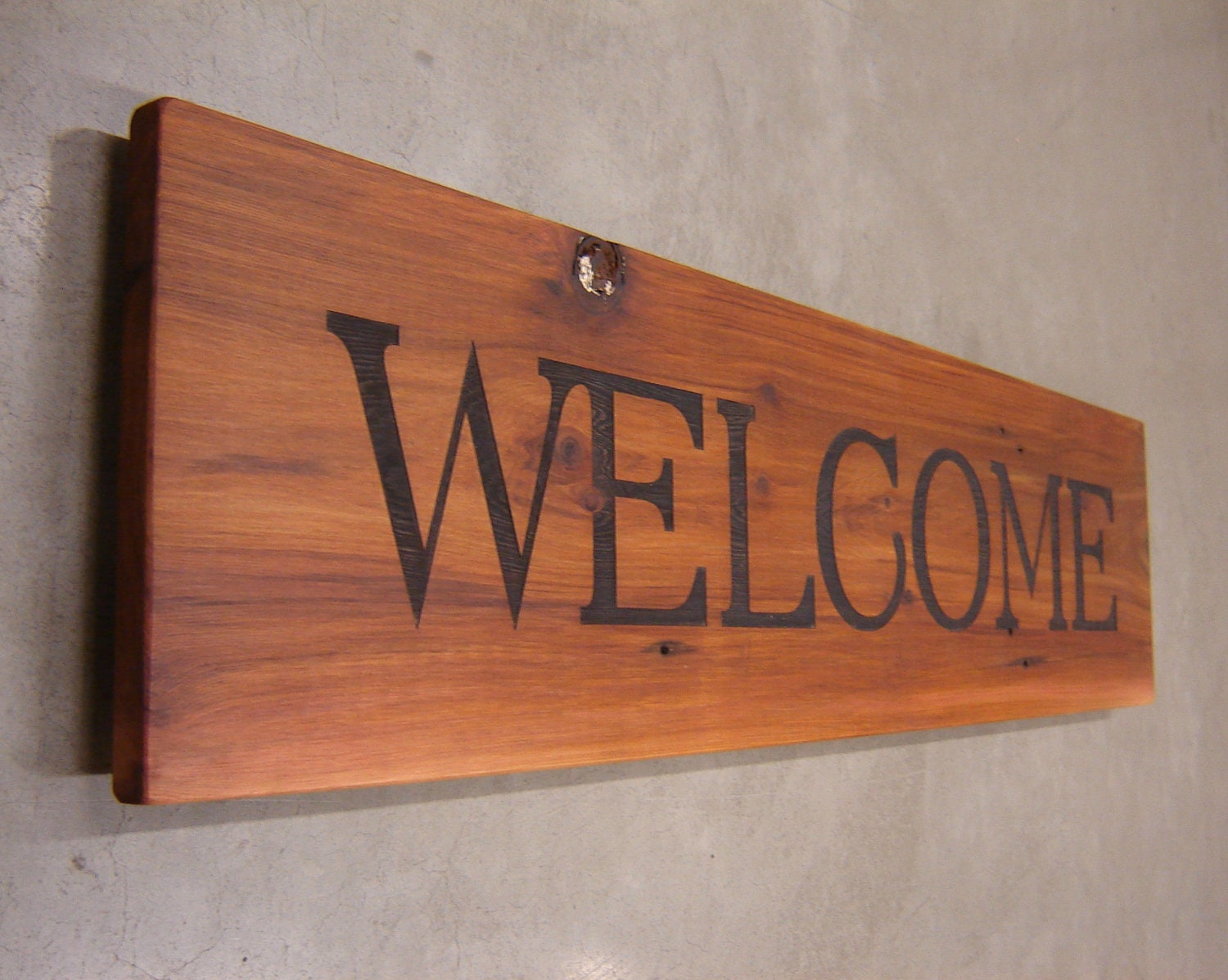 WELCOME Sign - Wood Sign - Word Sign - Wall Art - Reclaimed Wood