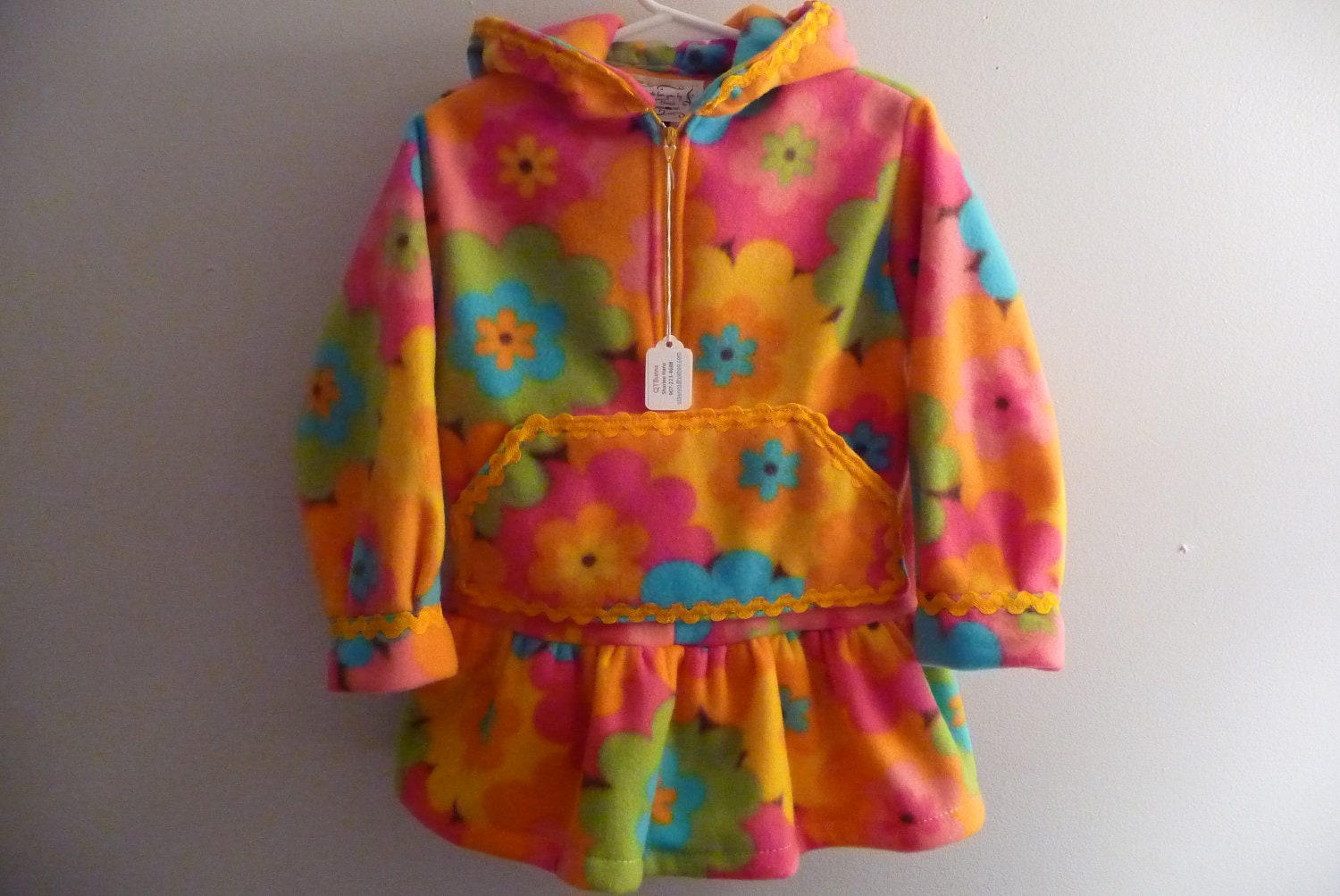 Childs  Fleece  Alaskan  Kuspuk   size 8