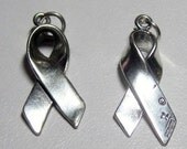 Sterling Silver Awareness Ribbon