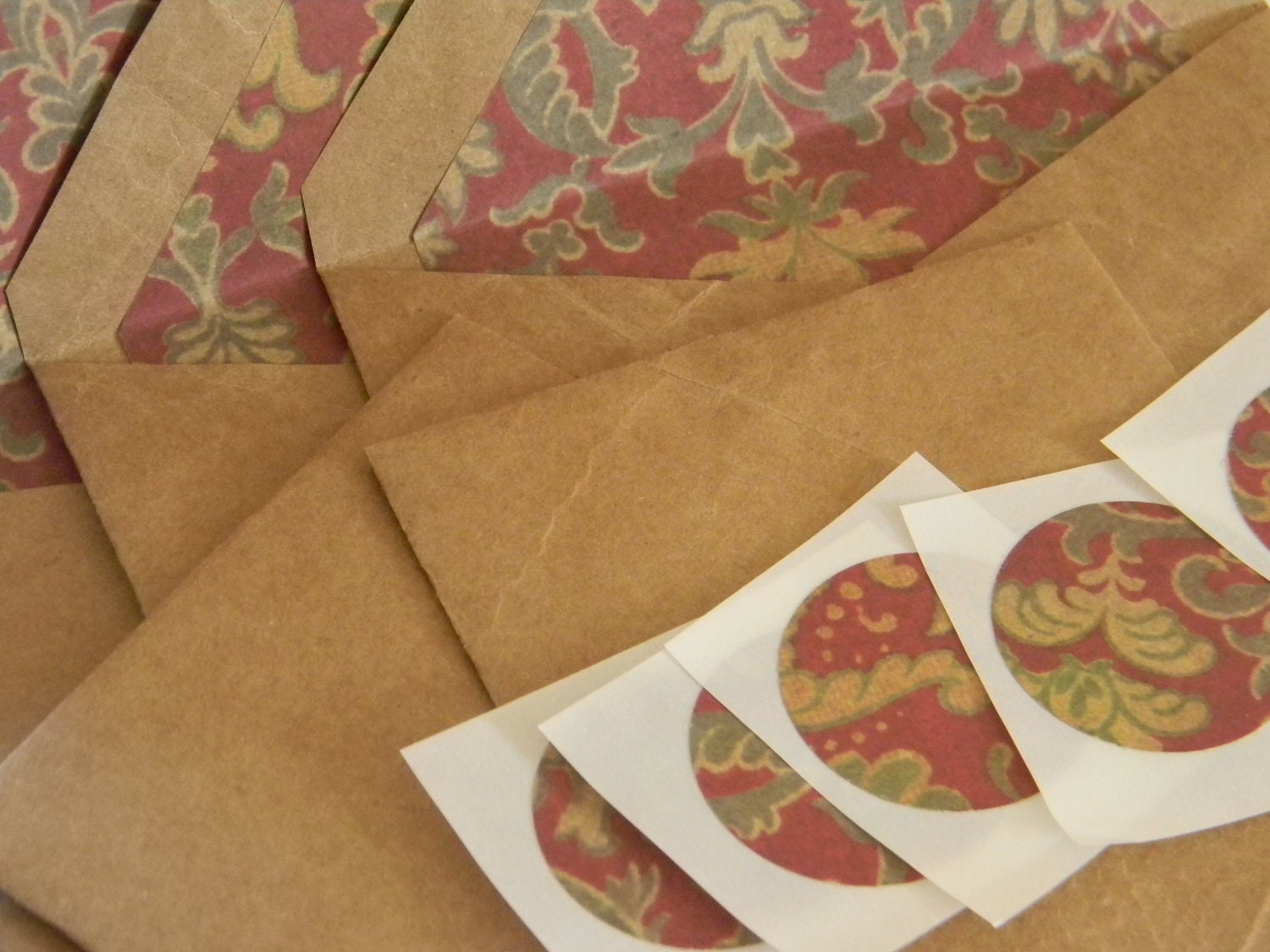 Brown Bag envelopes and seals