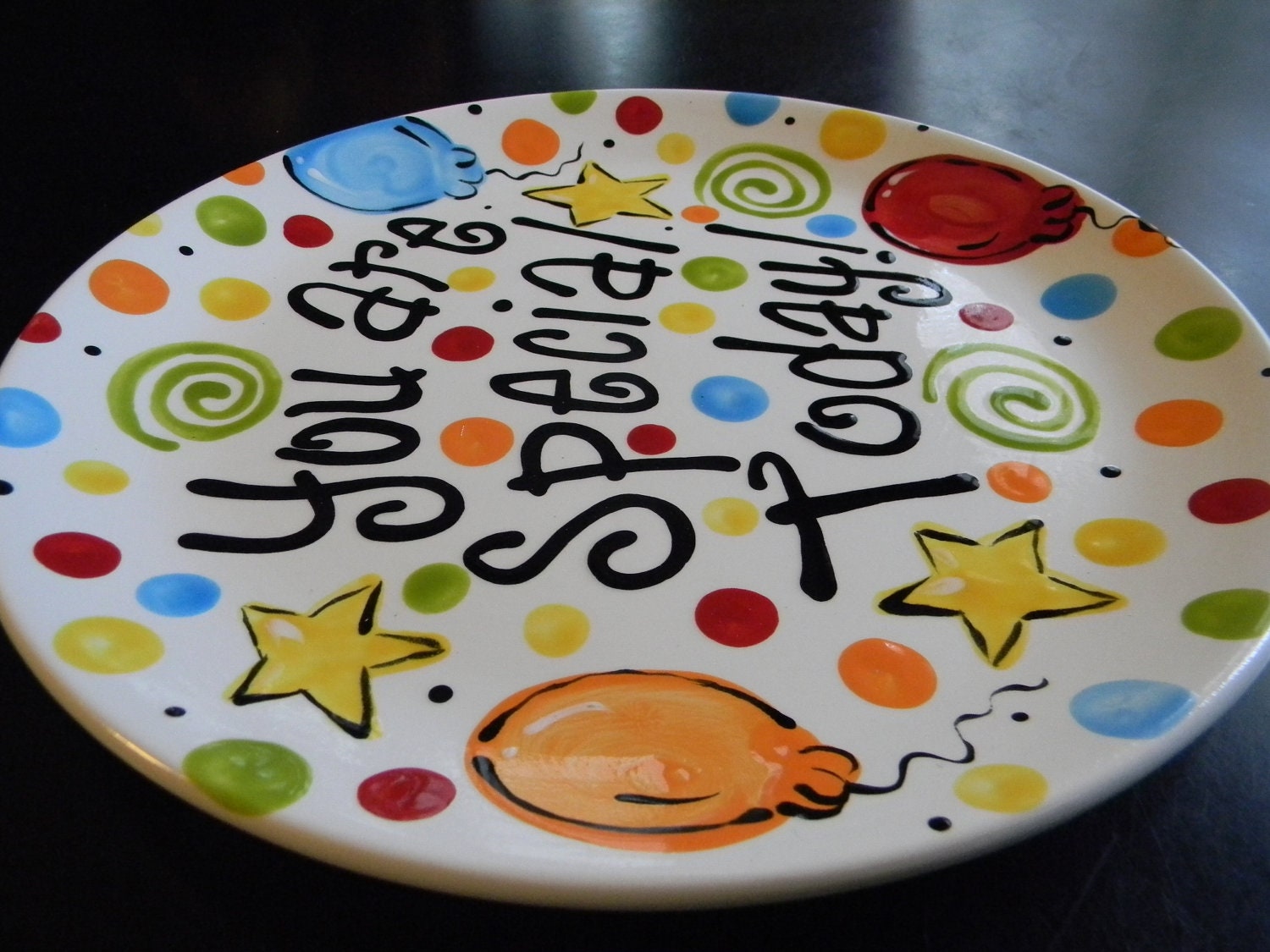 Birthday Plate - It's Your Special Day 10 Inch Ceramic Plate