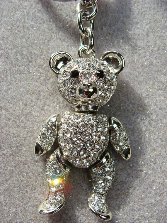 teddy pendant swarovski