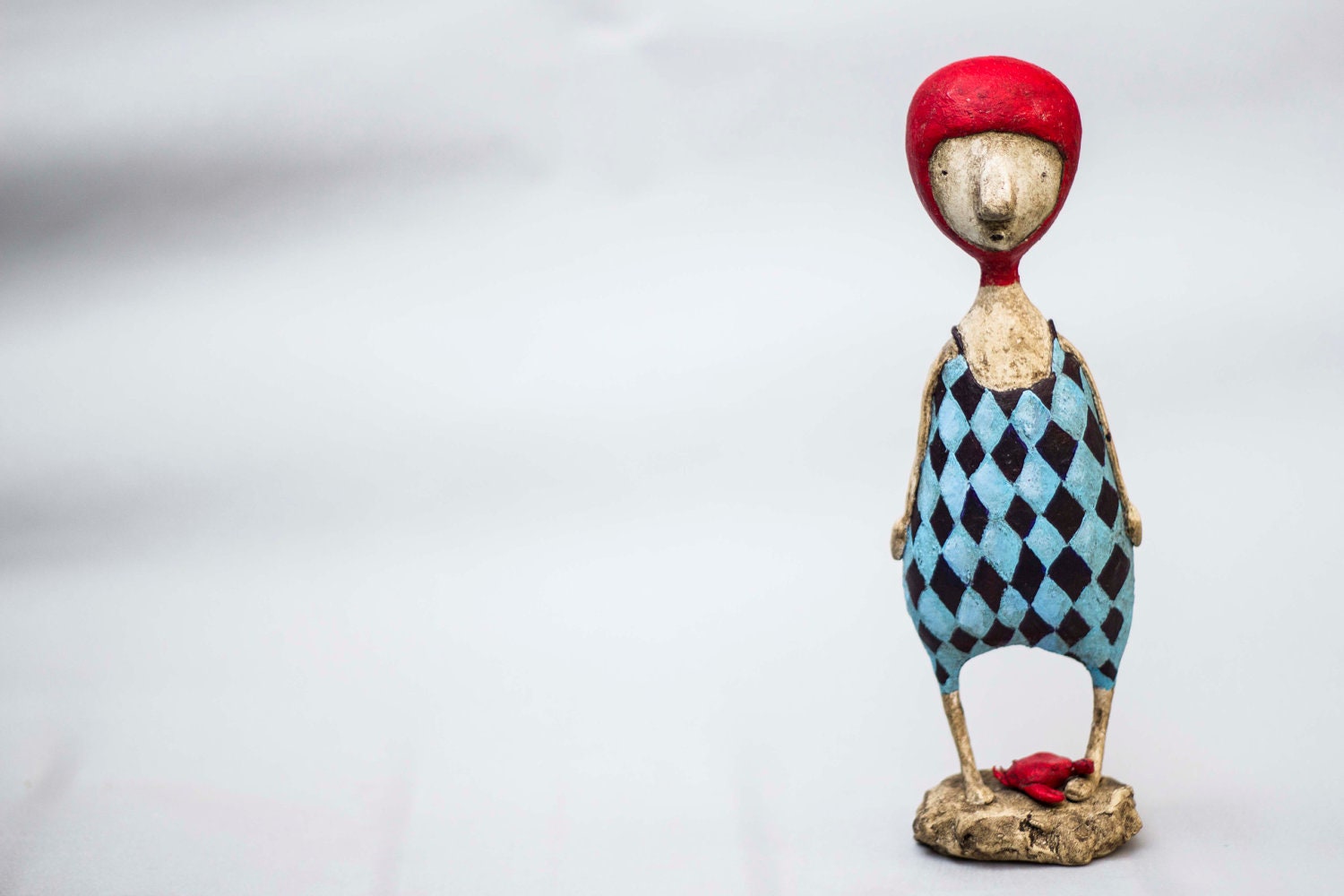 Eirik......OOAK mixed media sculpture