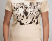 Vader's first Crew - American Apparel Womens t shirt   (Star Wars / Stormtrooper t-shirt)