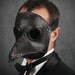 Plague Doctor mask in Black "Krankheit"
