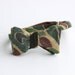 faded camouflage bow tie
