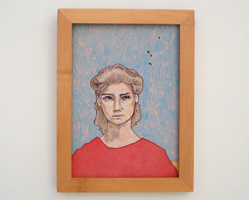 framed portrait print 5x7