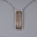 Small Feather Necklace - silver feather jewelry