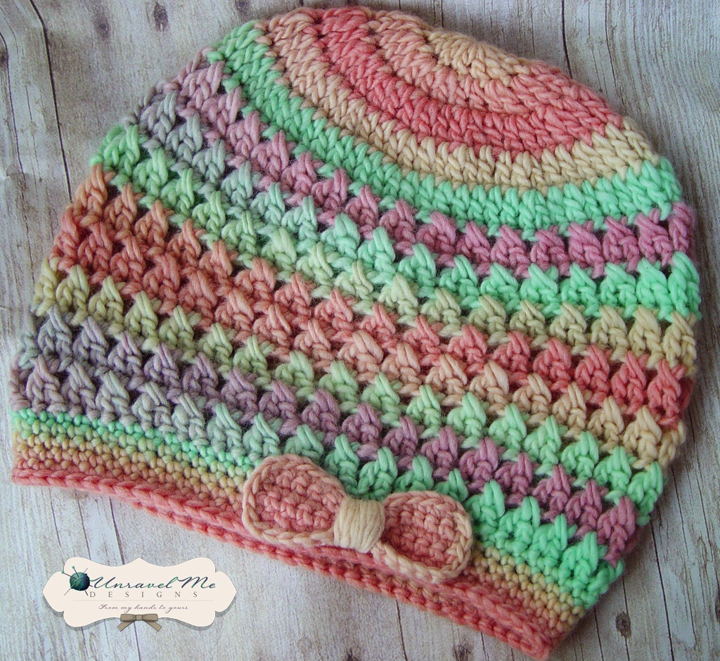 PDF Crochet Pattern - Chloe Slouch Hat