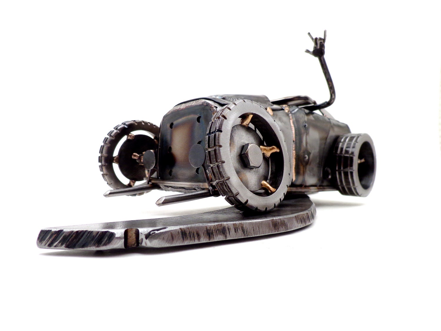 Rock n Ride II Hot Rod Sculpture