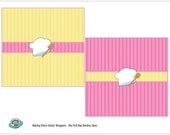Set of 12 Candy Bar wrappers Baking Birthday Party Il_170x135