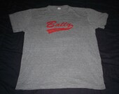 Vintage 1970s 1980s bally total fitness tri-blend t-shirt large
