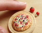 Dollhouse Miniature Food Pizza