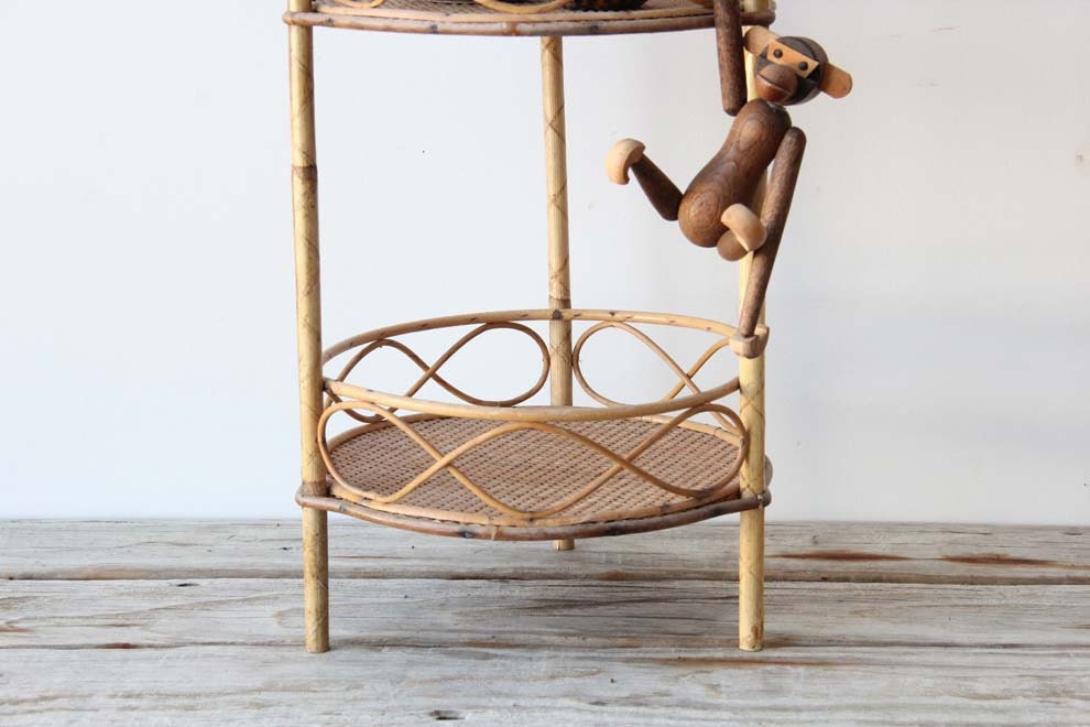 Bamboo Plant Stand