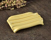 Deep Grooves Self draining Soap dish Sponge Holder