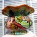 Mermaid & Whimsical Fish Ceramic African Violet Planter Self Watering on Etsy 2 Piece
