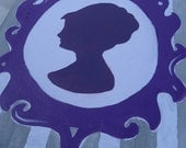 Original Acrylic Silhouette Painting