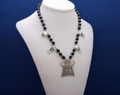 Tiger Eye and Thai Karen Hill Tribe Silver Pendant Necklace Statement For Men Teens Women-Into the Night