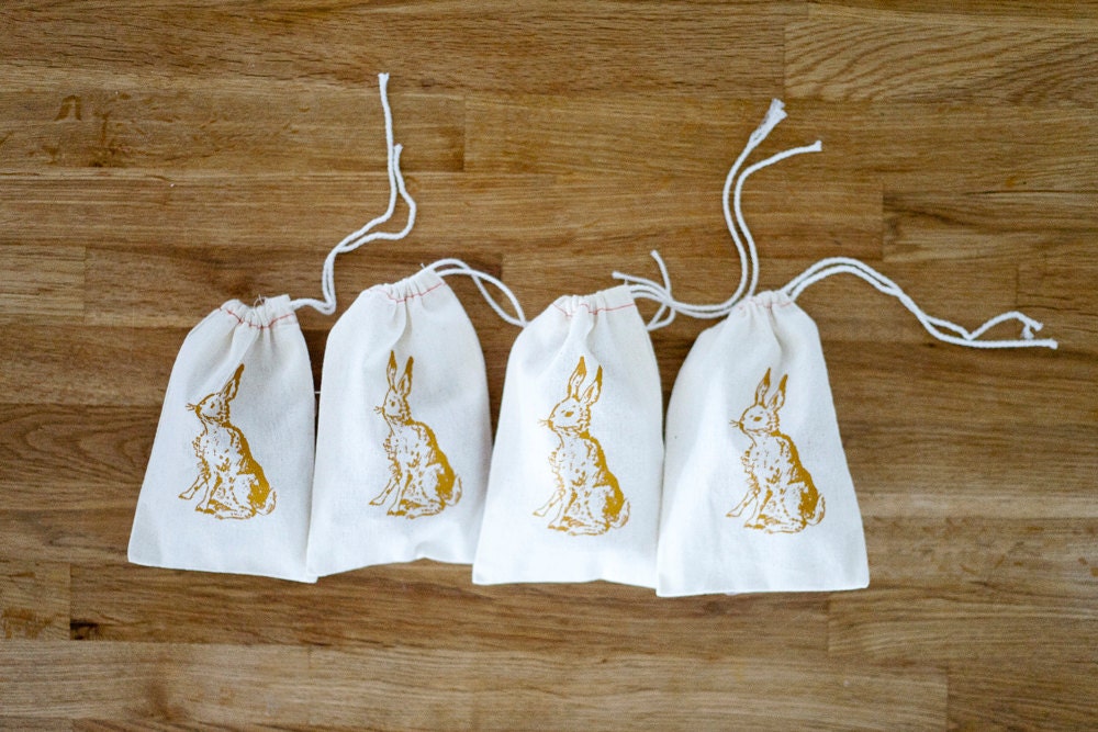 Bunny Cloth Pouches