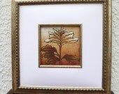 Flower I, mixed media original artwork