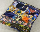 PLAYSPACE PILLOW - Recycled Silk Ties - Reclaim2Fame