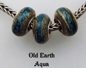 Old Earth Aqua - (OE) - Aqua Blue - Troll Bracelet Beads